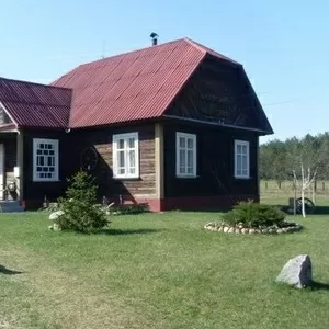 Продается деревянный дом на хуторе