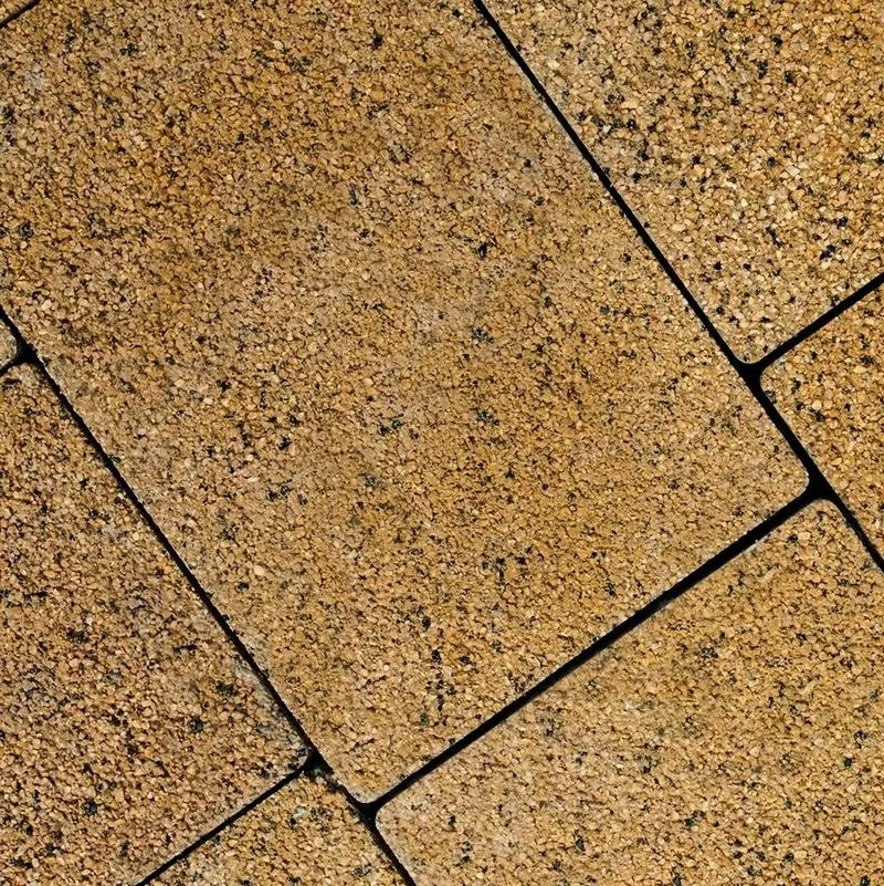 Тротуарная плитка MALTA структурная желтая 2